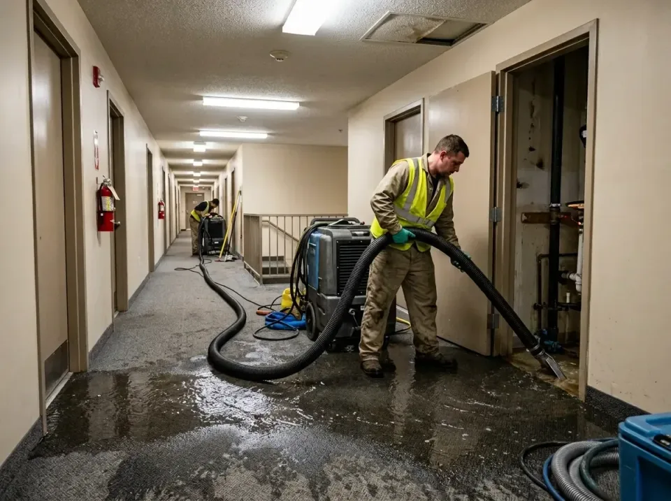multi-unit-apartment-hallway-f-005 — frequently asked questions, Emergency Burst Pipe Water Extraction & Removal in Kirkwood…